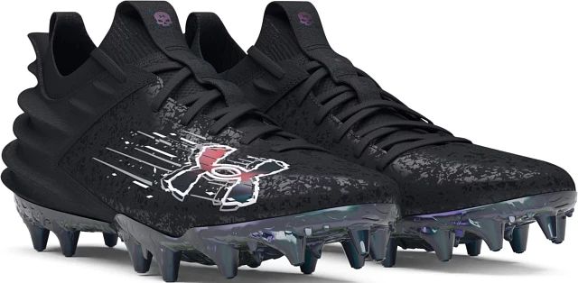 Under Armour Men's Blur Smoke Suede 2.0 MC Football Cleats Under Armour Men's Blur Smoke Suede 2.0 MC Football Cleats