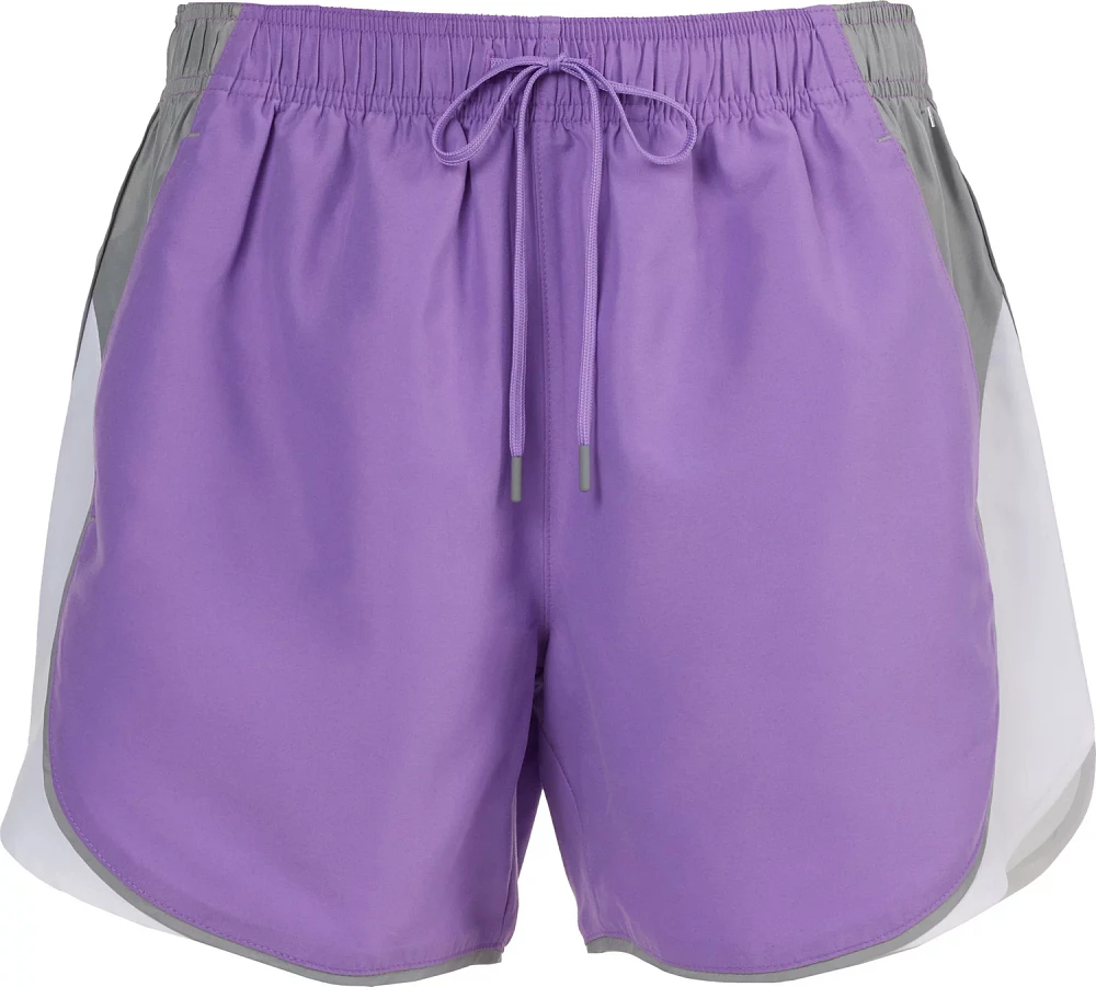 BCG Women's Colorblock Woven Shorts 4.5 at Hamilton Place in