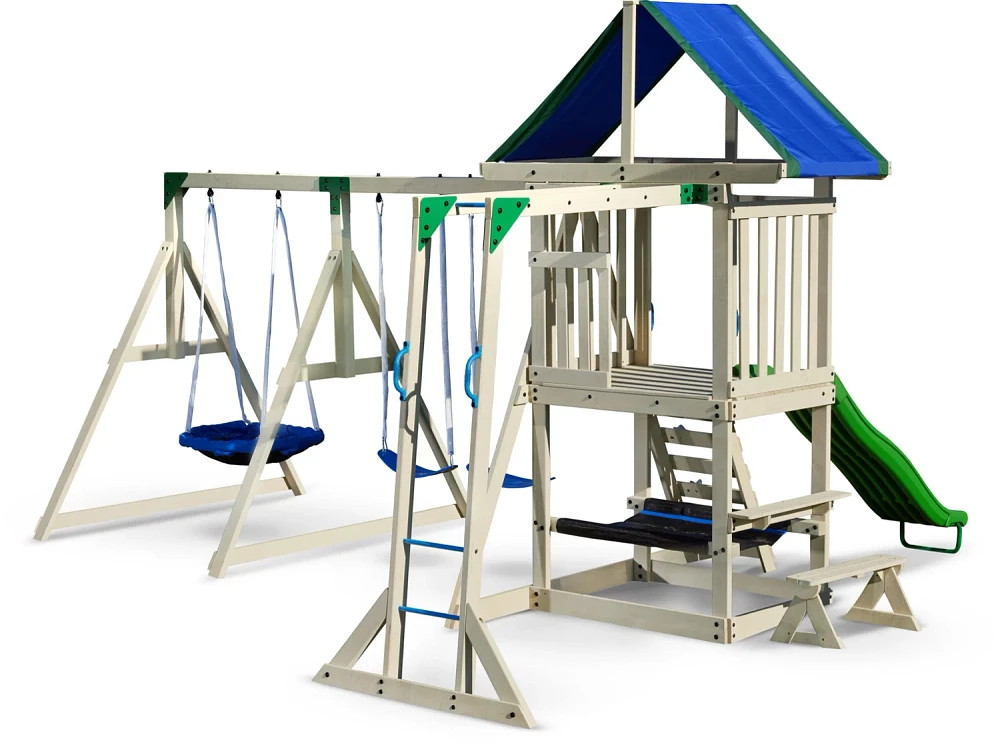 GETAWAY SwingStep（ゲッタウェイ） AGame Montana Wooden Swing Playset at Hamilton Place in