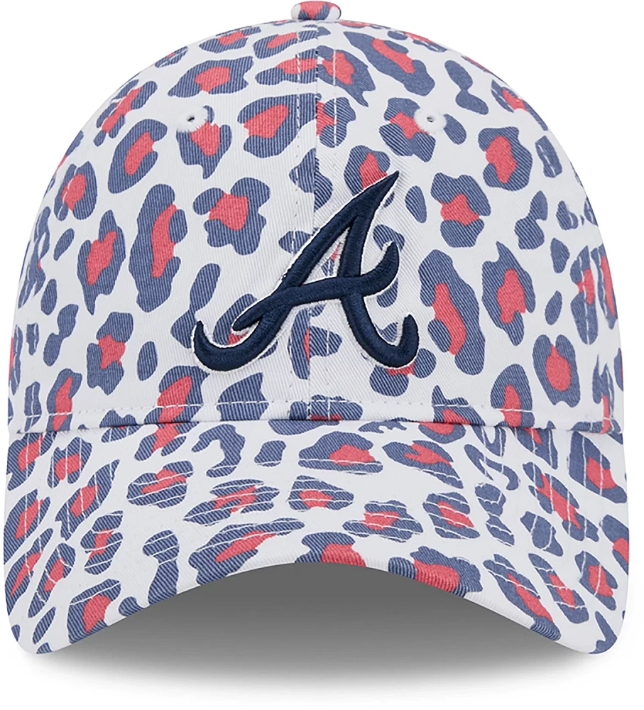 New Era Women's Braves Leopard Active 9TWENTY Cap at