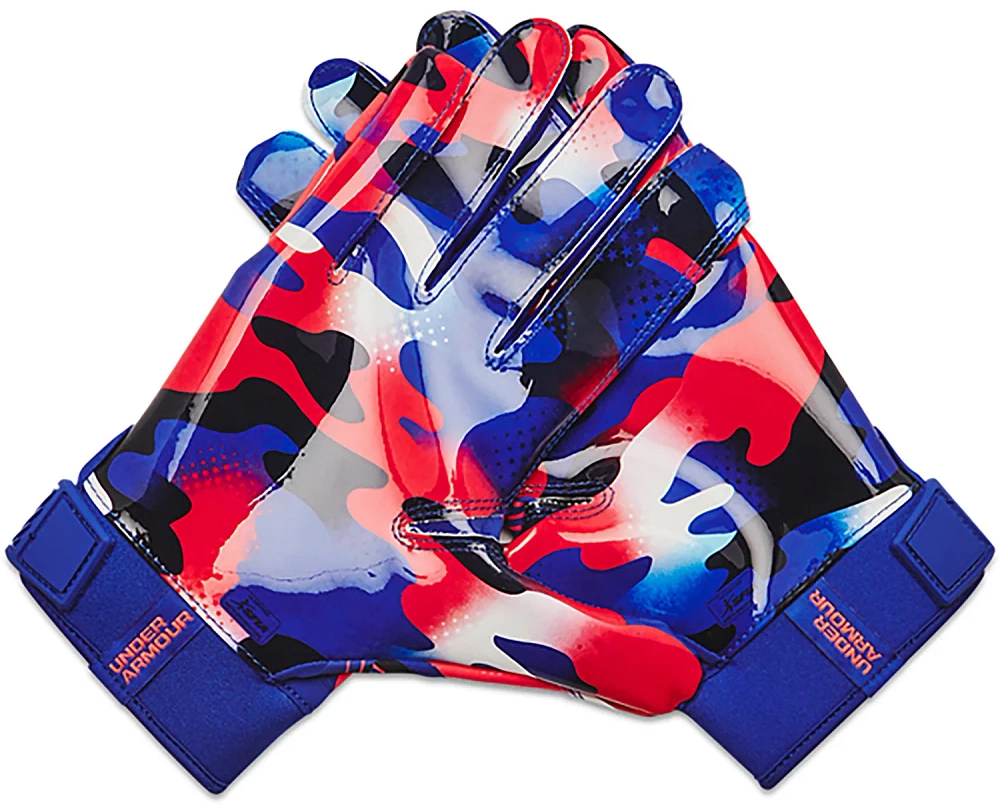 Under 【L】UA F9 Nitro ICE Noveltyアメフト グローブ Armour Men