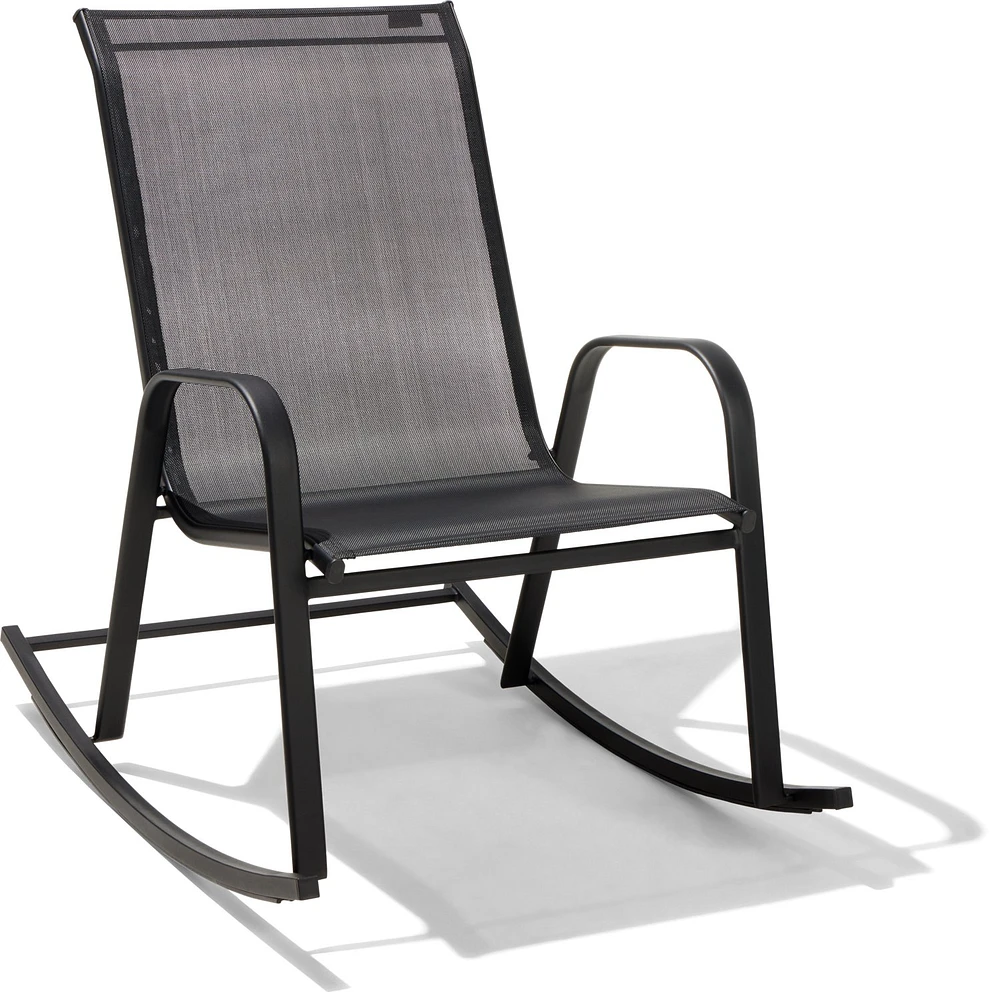 Mosaic Livingston Oversize Sling Stack Rocker Chair at Hamilton