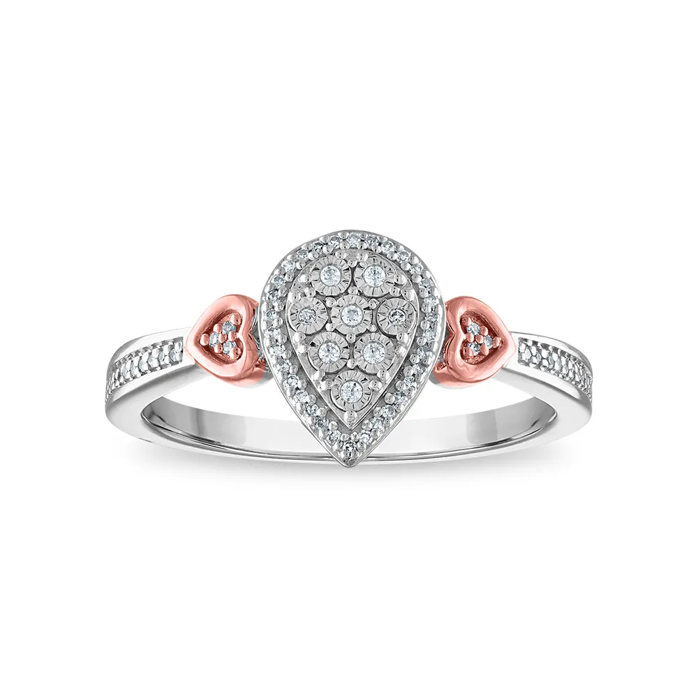 Daniel s Jewelers LoveSong 1 10 CTW Diamond Promise Ring in