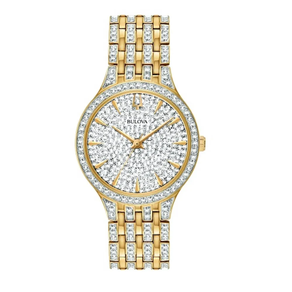 Bulova women's online watch crystals collection