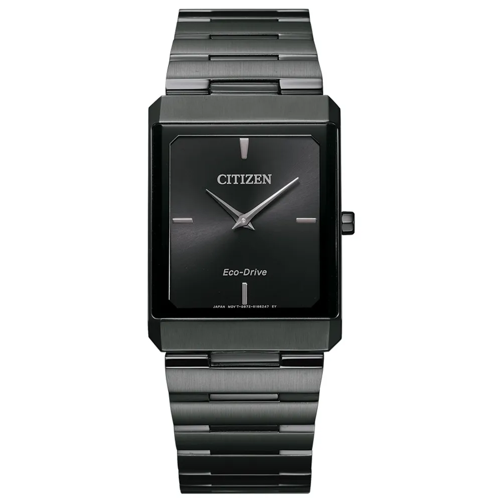 Daniel s Jewelers Citizen with 28X38 MM Black Rectangular Dial