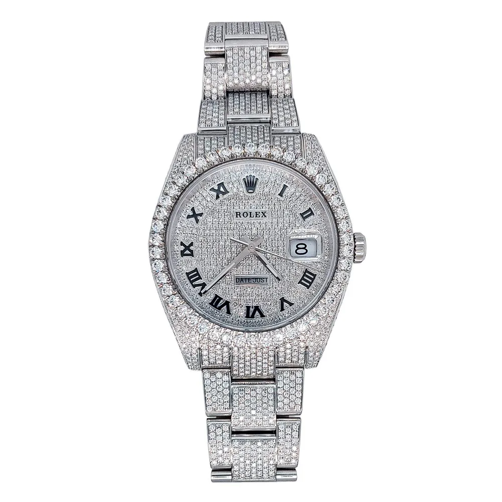 Daniel s Jewelers Certified Pre Owned Rolex Diamond Accent Oyster