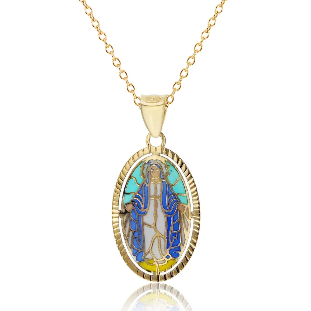 Virgin mary necklace jcpenney on sale
