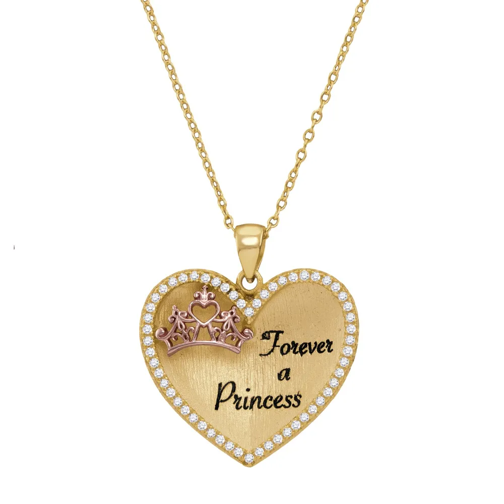 Disney forever a best sale princess necklace