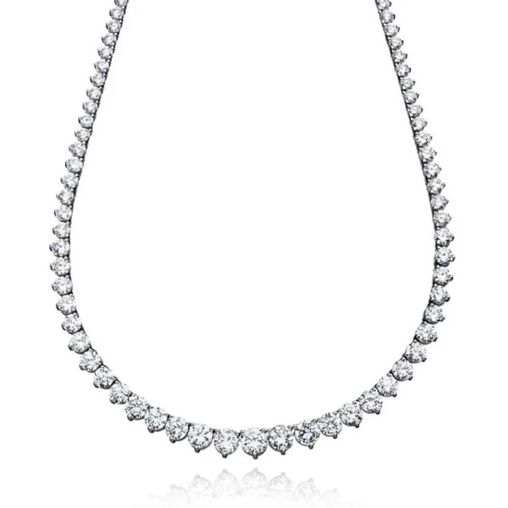 Crislu sterling platinum discount necklace