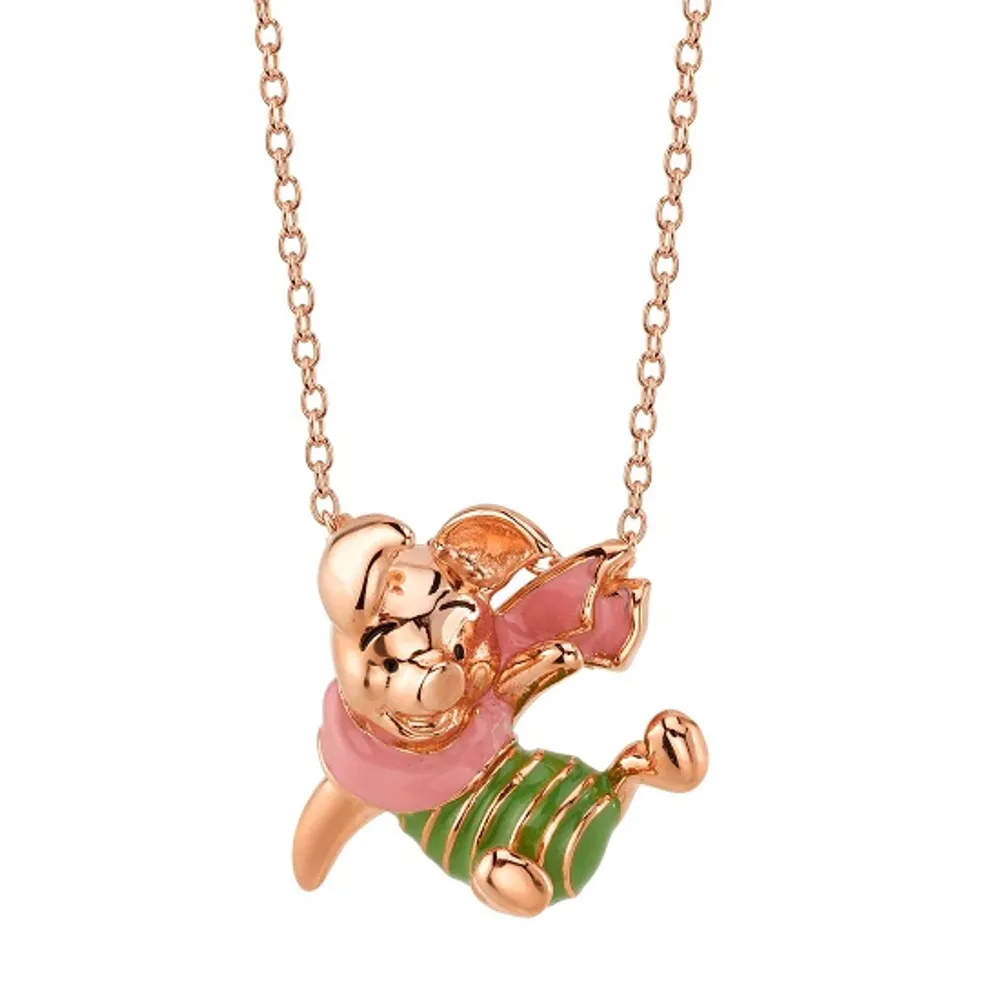 Disney 14KT Rose Gold Plated Sterling Silver 20