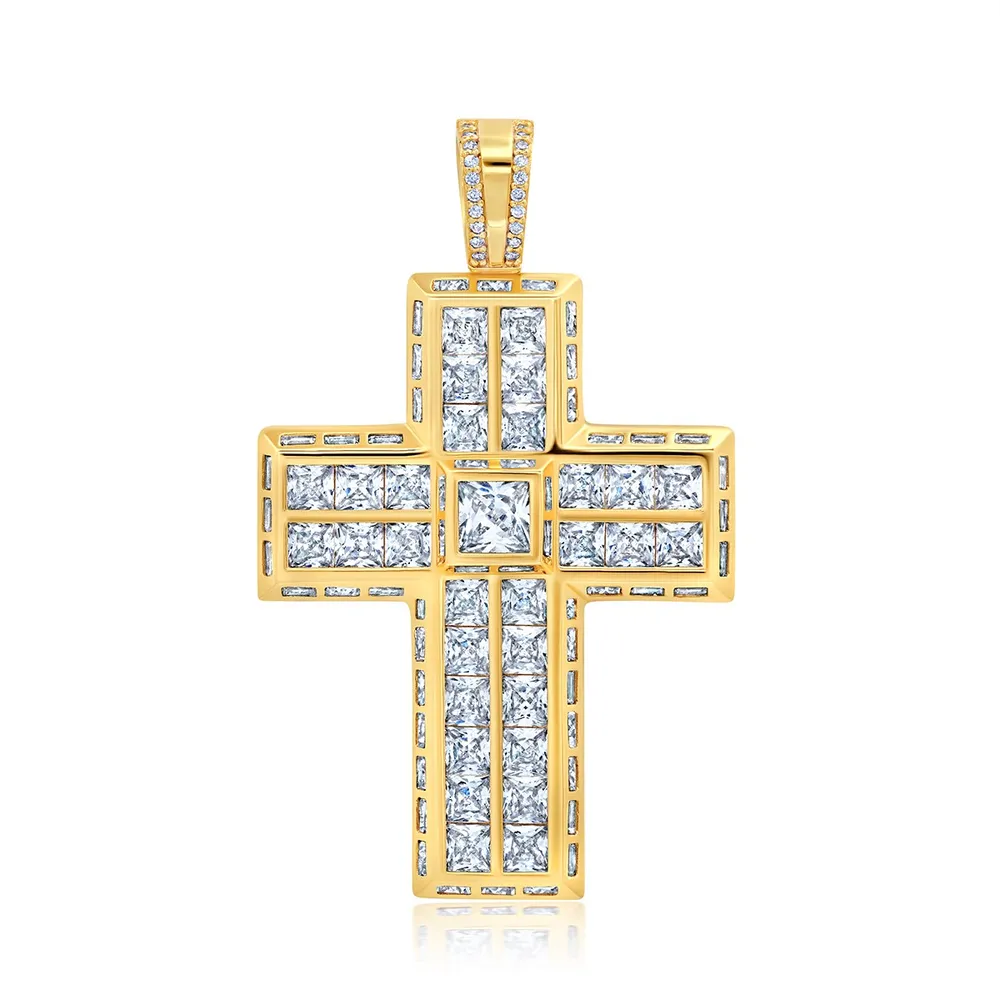 Daniel s Jewelers Crislu 18KT Gold Plated Sterling Silver Cubic