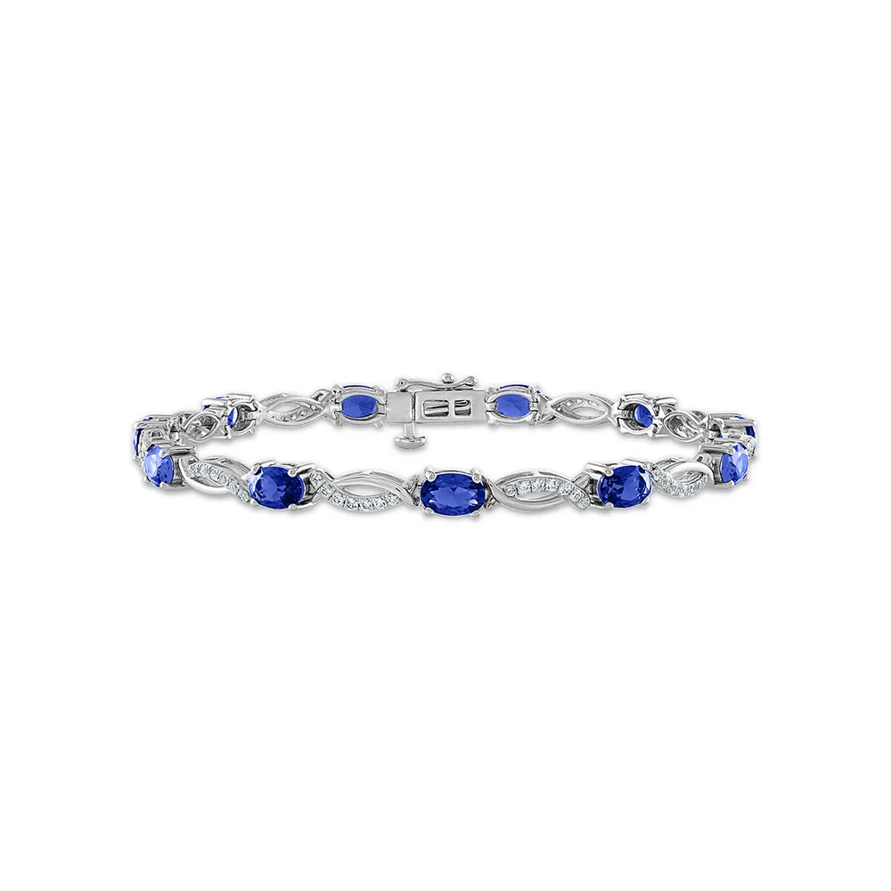 Kay jewelers sale sapphire bracelet