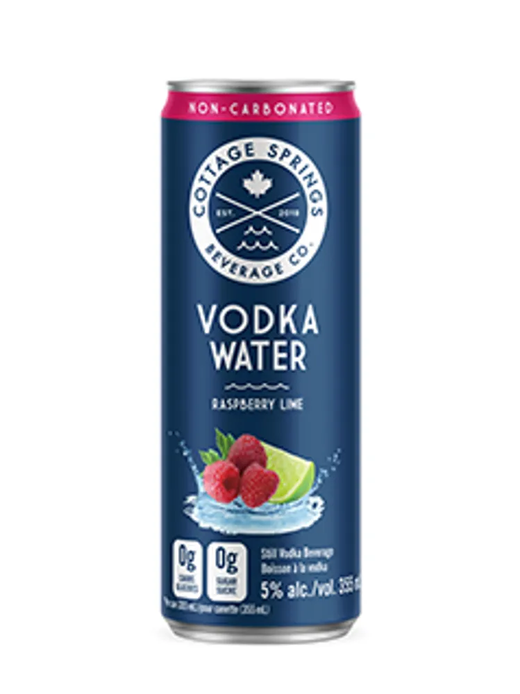 LCBO Cottage Springs Raspberry Lime Vodka Water | Bramalea City Centre