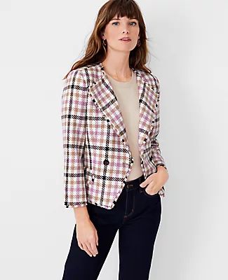 Ann Taylor The Cutaway Jacket In Tweed | Mall Of America®