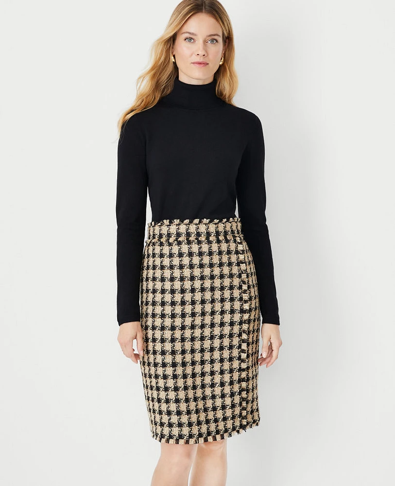 Ann taylor black turtleneck best sale