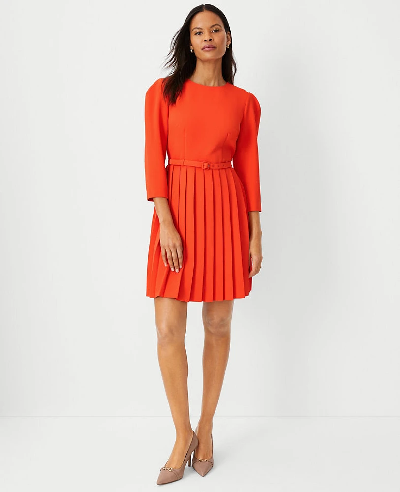 Ann taylor red dress online