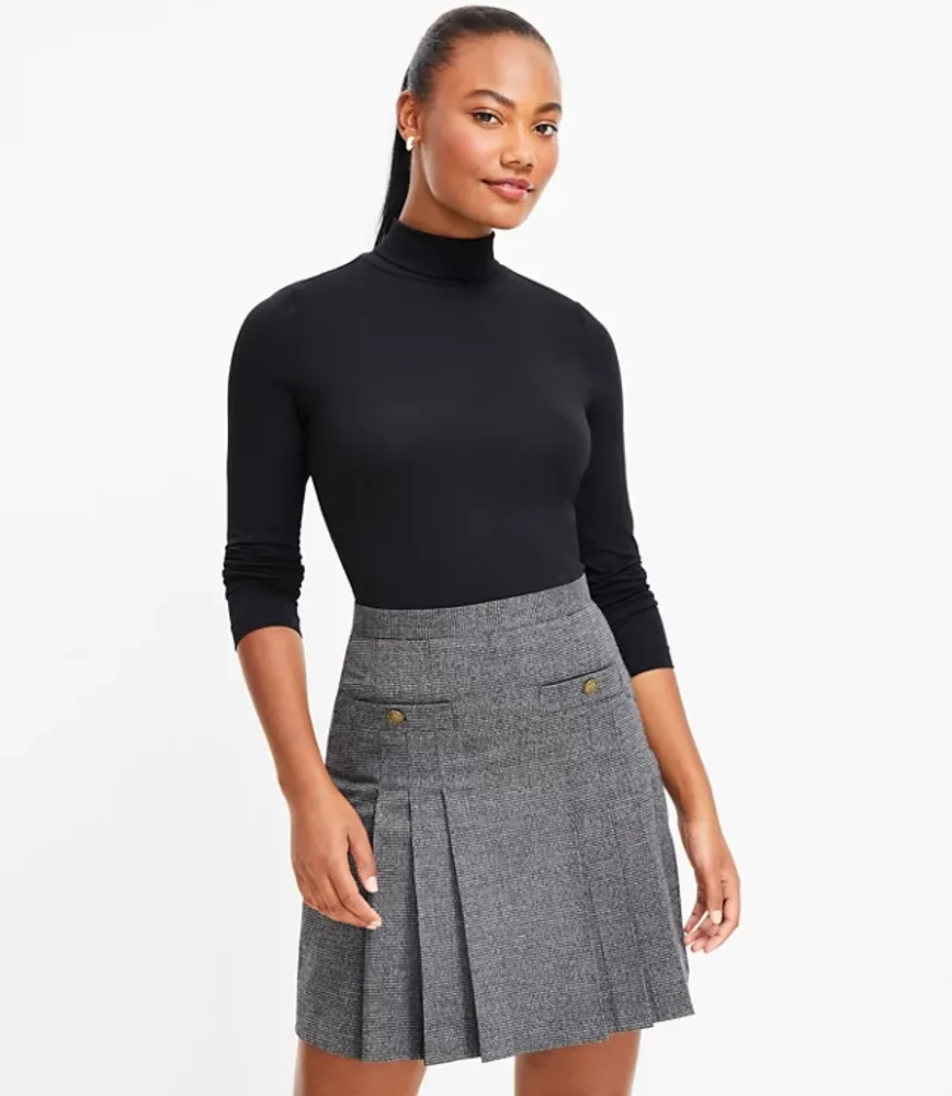 Long Sleeve Silver Turtleneck main image 0