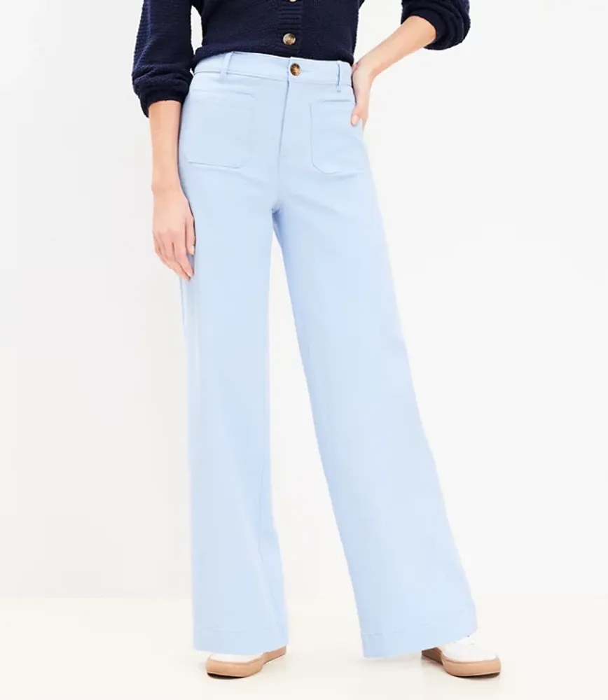 Ann taylor loft wide hotsell leg pants