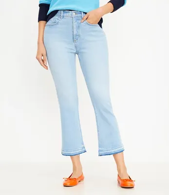 Loft curvy kick sales crop