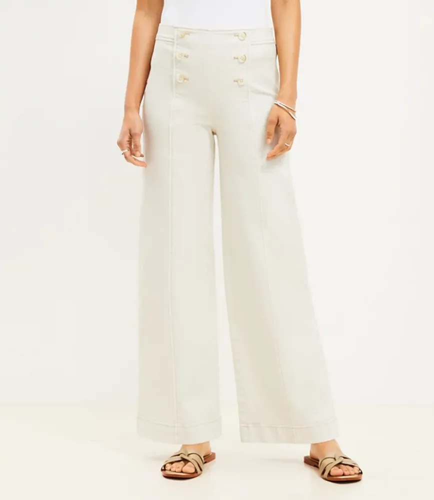 Wide leg 2024 sailor jeans