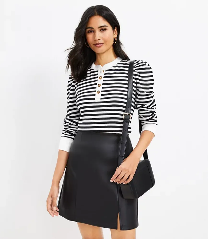 Faux leather skirt clearance dillards