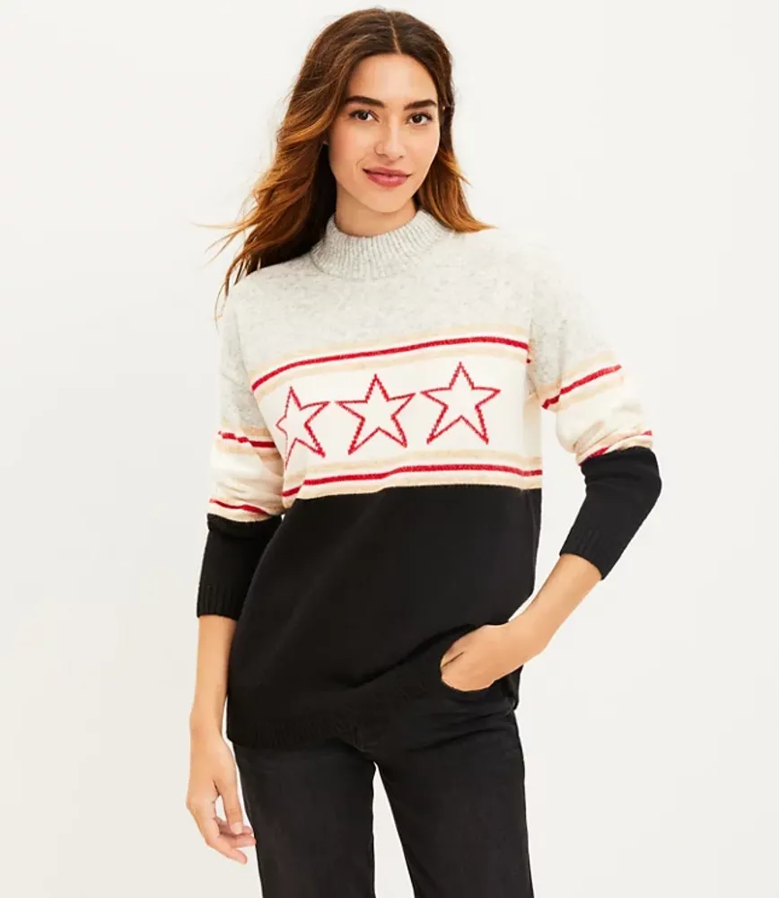 Loft crew sales neck sweater