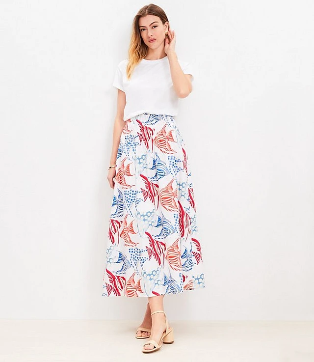 Loft pull on maxi skirt best sale