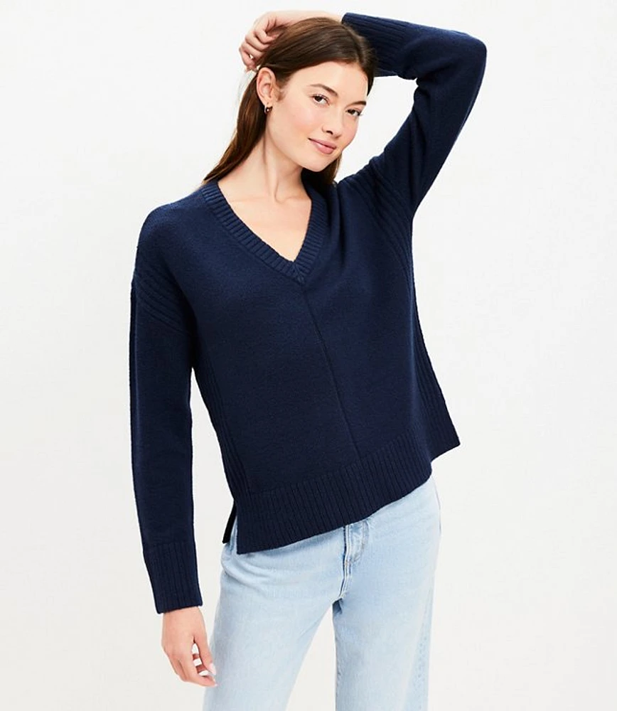 Loft v neck sweater hotsell