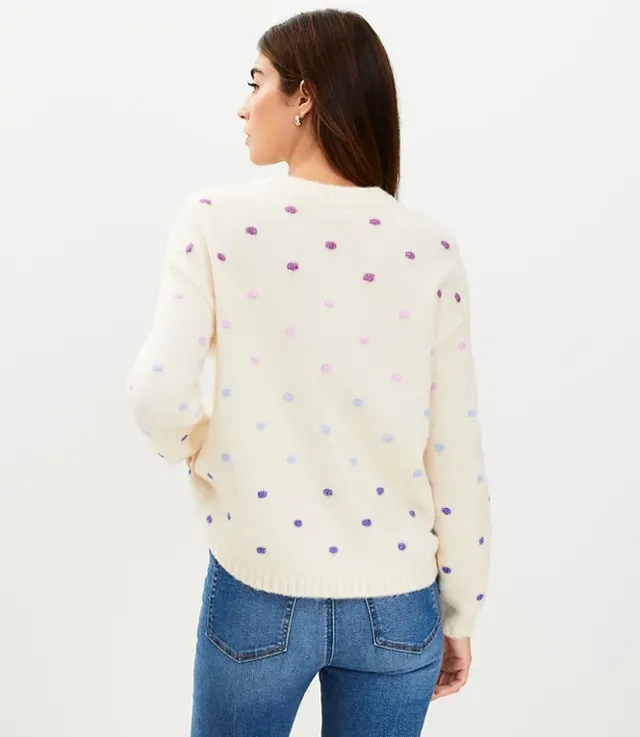 Loft polka clearance dot sweater