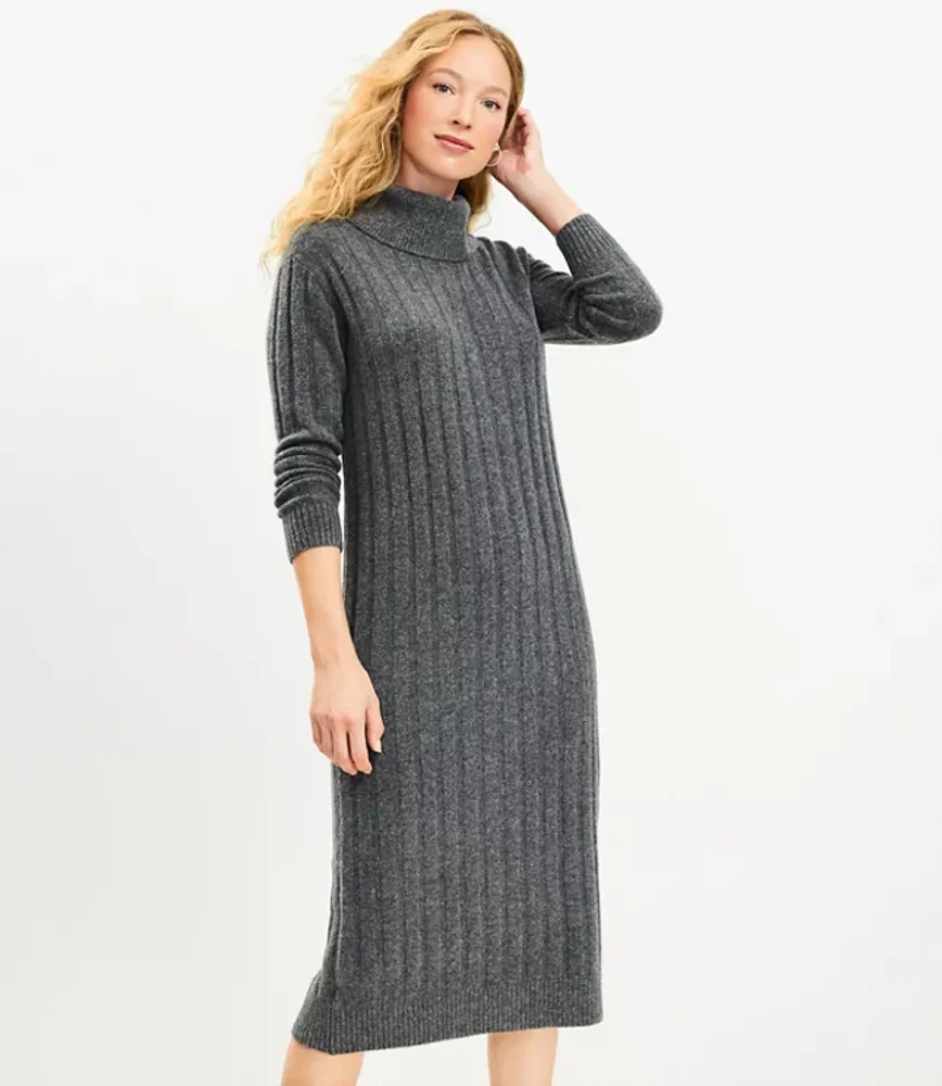 Petite on sale ribbed turtleneck