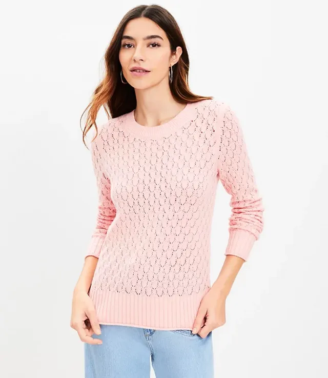 TORRID Pointelle Pullover V-Neck Sweater | Hamilton Place