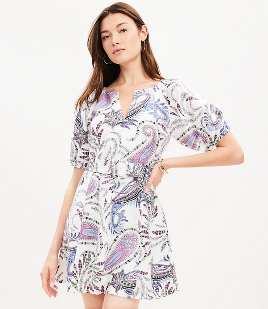 Petite paisley dress hotsell