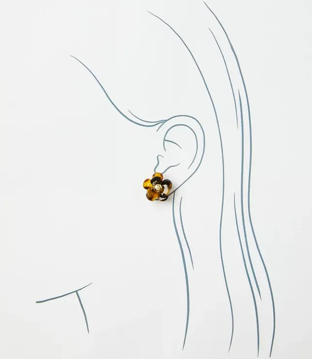 Loft on sale tortoise earrings