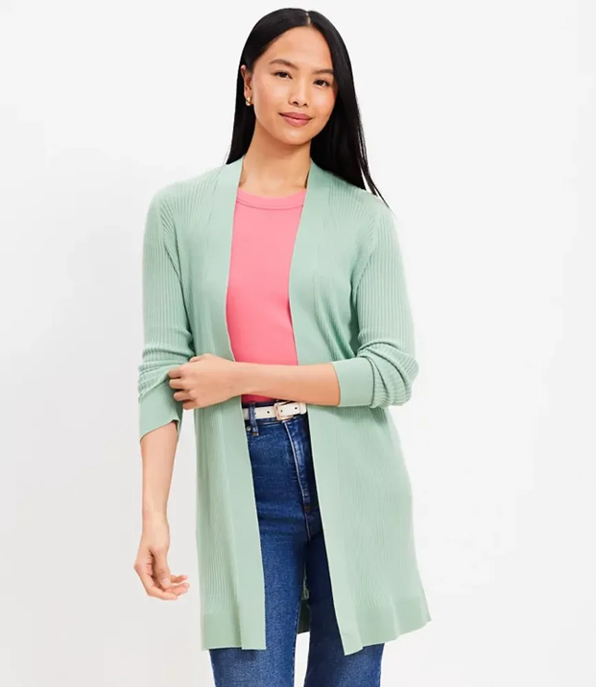 Loft open hooded outlet cardigan