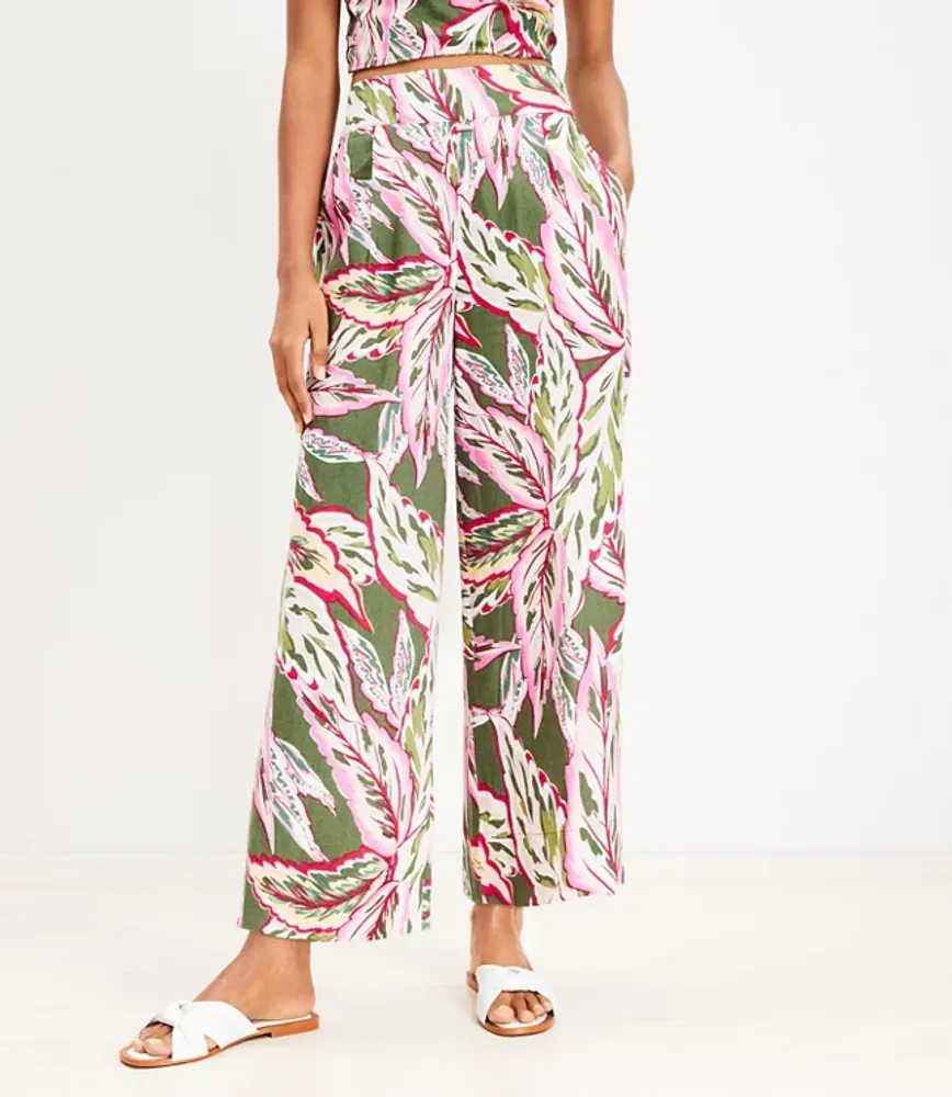 Loft hot sale flowy pants