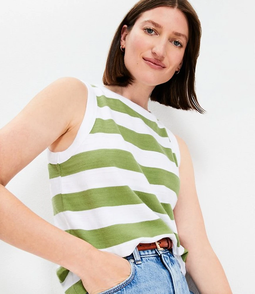 柔らかな質感の Striped Loft Harbor Bend Willow at Shops The | Top Tank トップス