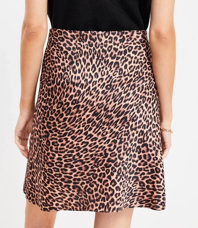 Hollister cheetah skirt sale