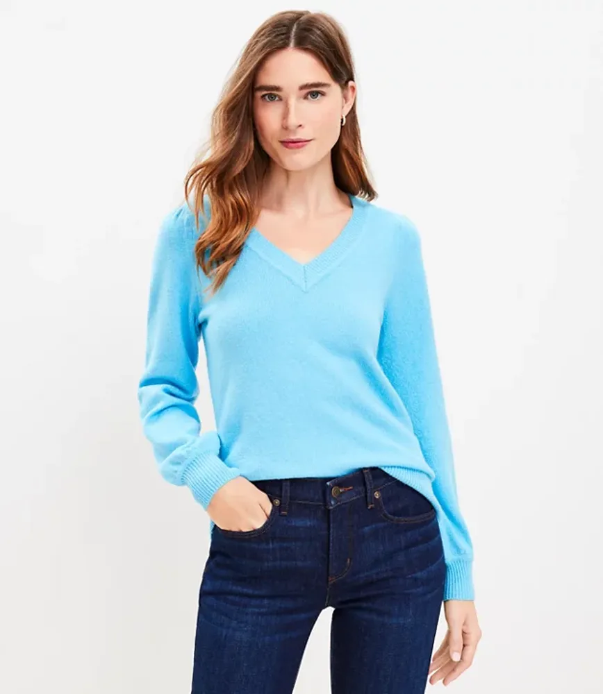 Loft v sale neck sweater