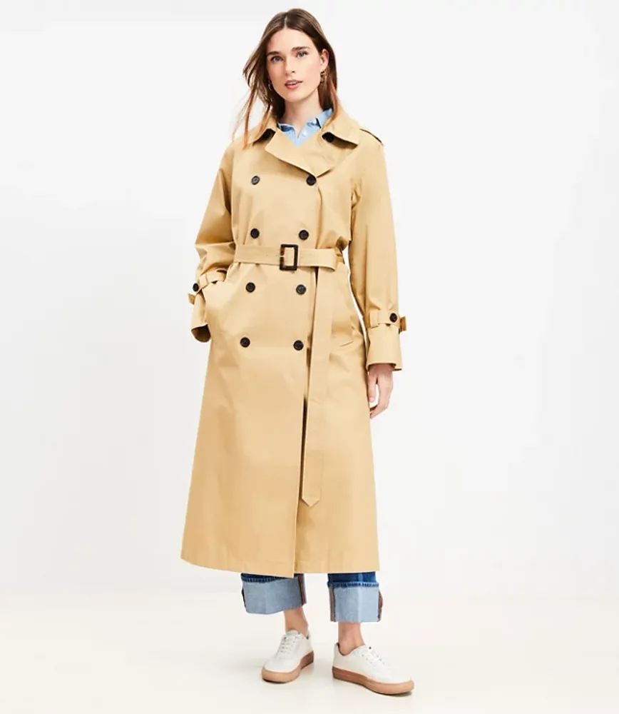 Loft Petite Modern Trench Coat Hawthorn Mall