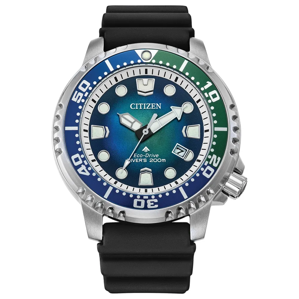 Citizen Eco Drive Promaster Dive Blue Dial Polyurethane Strap