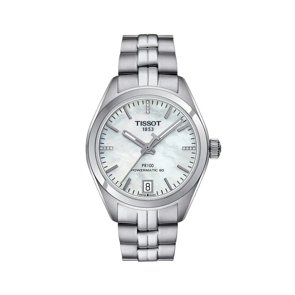 Tissot PR 100 Powermatic 80 Ladies Watch T101.207.11.116.00