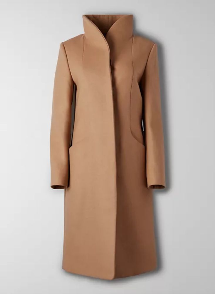 Aritzia cocoon coat discount long