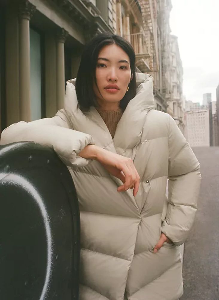 Babaton down jacket hotsell