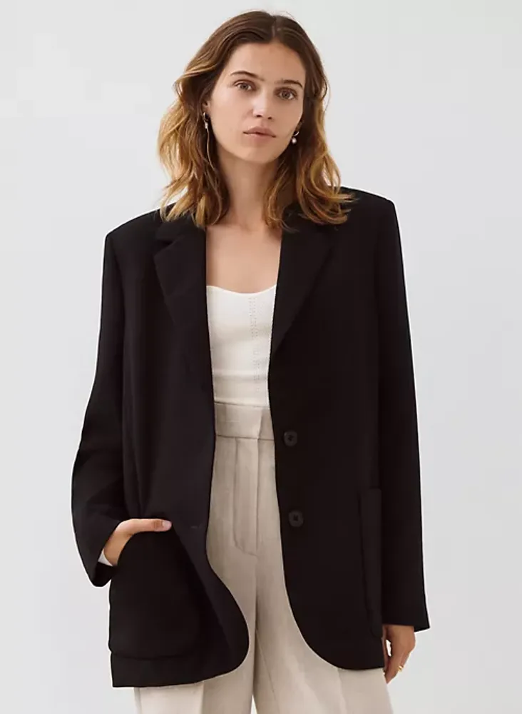 Aritzia black top blazer