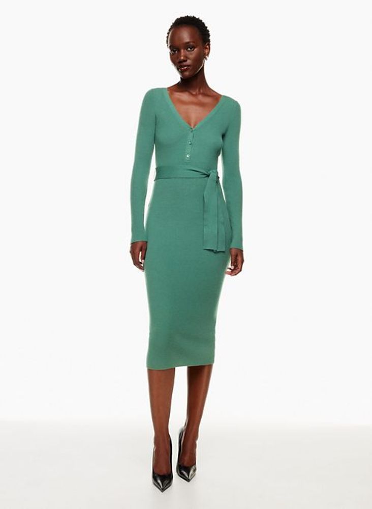 Henley best sale sweater dress
