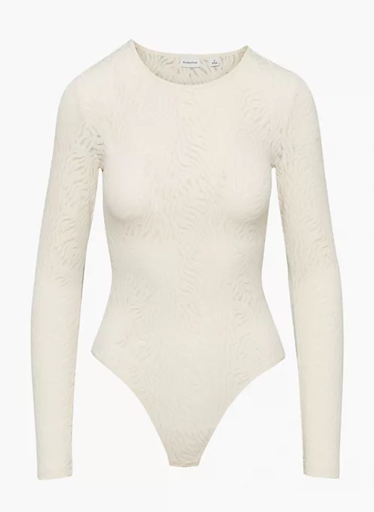 Babaton Shapelace Crew Longsleeve Bodysuit Bramalea City Centre