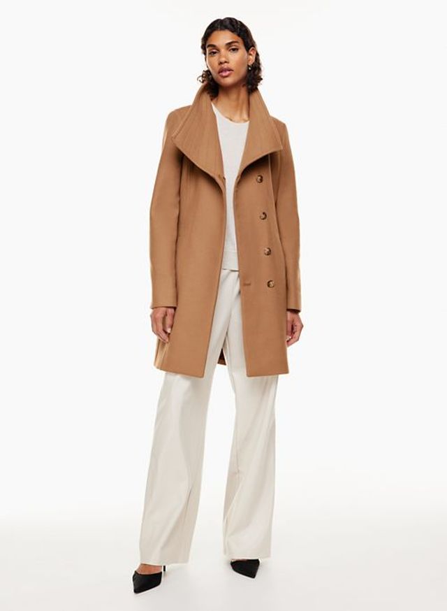 Babaton connor top wool coat
