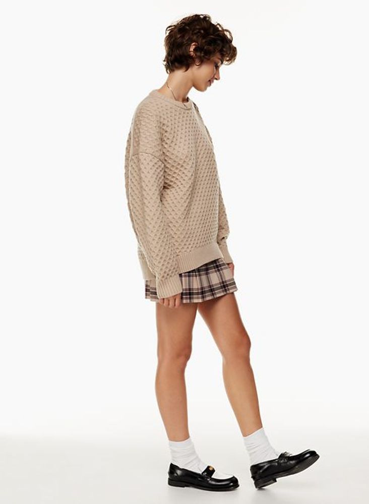 Aritzia oversized sweater clearance