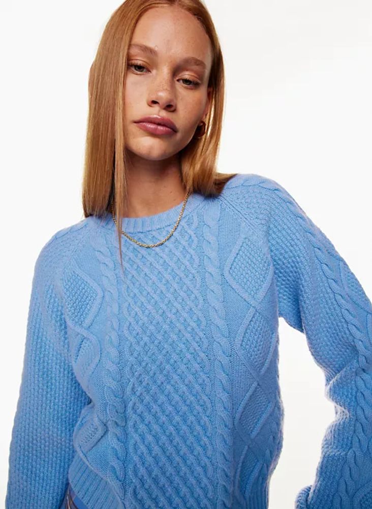Aritzia blue best sale sweater