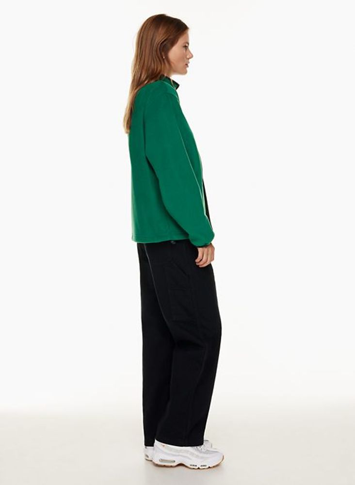Polar zip neck 2025 sweatshirt